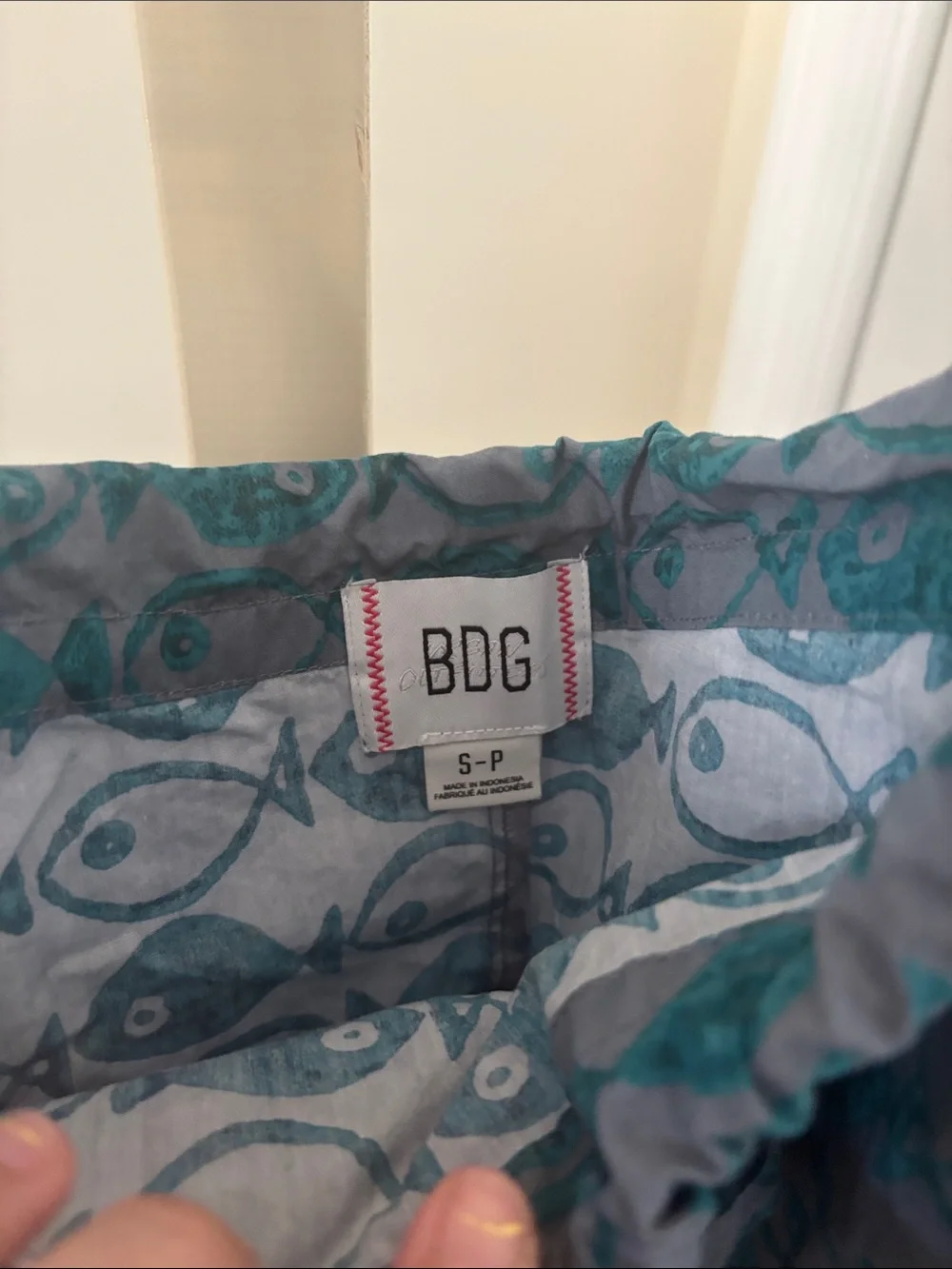 Urban outfitters BDG Eva Printed Mini Shift Dress size small nwot - Picture 7 of 8